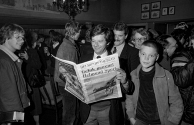 Huldiging Helmond sport na Promotie naar Eredivisie