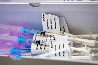 Eerste vaccinatie Catharina Ziekenhuis