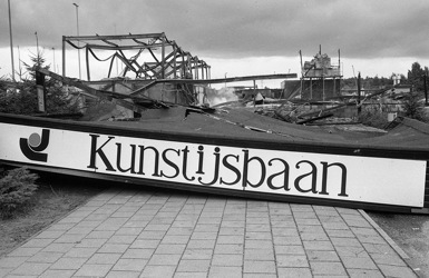 Brand kunstijsbaan Eindhoven