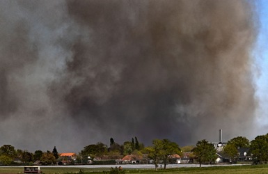 rookoverlast bosbrand Deurnese Peel