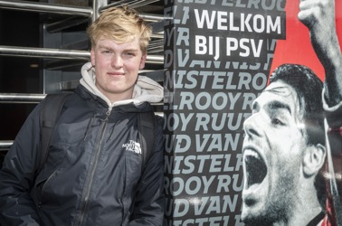 PSV supporters over Ruud van Nistelrooy