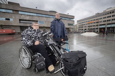 Gehandicapten staken overleg