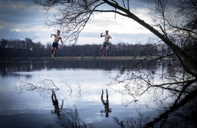 iedere dag buiten zwemmen